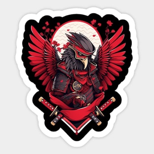 samurai eagle Sticker